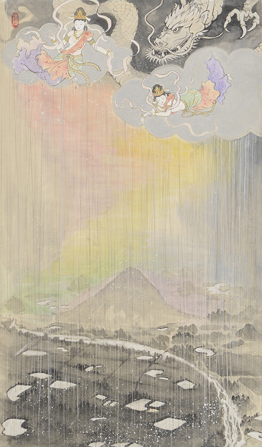 第68回 日本画新興展 – テーマ 雨 | 一般社団法人 新興美術院